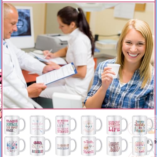12 Pcs CNA Week Dental Gifts Bulk for Assistant Hygienist Dental Birthday Gift (12 Count)