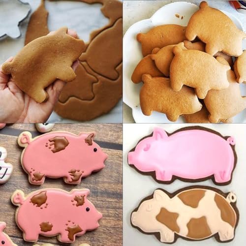 Pig Cookie Cutters Set (5 Count)
