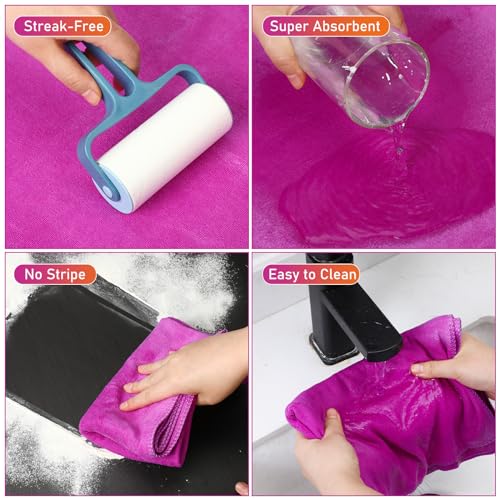 3 Pcs Extra Large Microfiber Cleaning Cloth (3 Count)