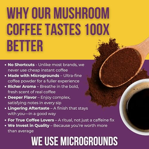 Instant Espresso Coffee With Lion's Mane (2.4 Ounce)