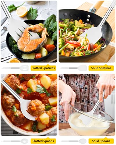 Pack of 4 Silicone Cooking Utensils Set (4 Count)
