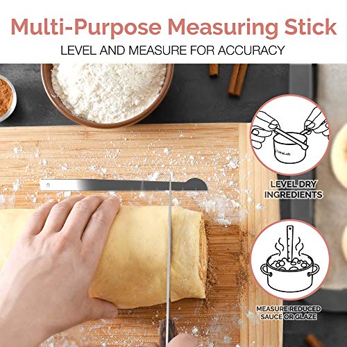 22 Piece Stainless Steel Measuring Cups and Spoons Set