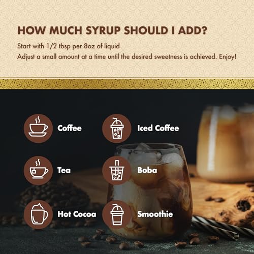 Sugar Free Chai Coffee Syrup (25.4 Fl Oz)