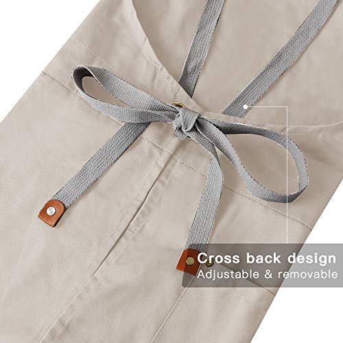 Crossback Apron with Pockets