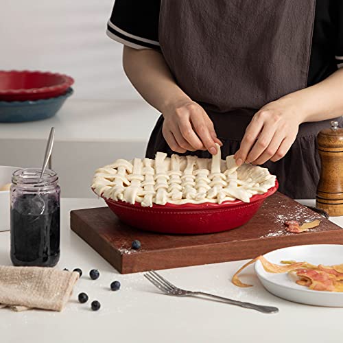 Pie Pan 9 Inch Ceramic Pie Dish