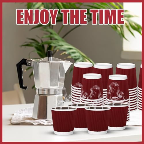 120 Pack Paper Espresso Coffee Cups (240 Count)