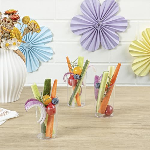 5 Ounce Mini Dessert Cups 100 Disposable Parfait Cups (100 Count)
