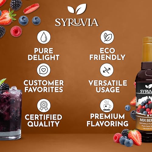 Mix Berry Syrup (25.4 Fl Oz)
