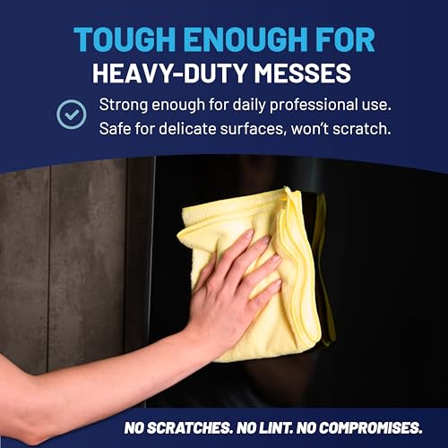 MW Pro Microfiber Cleaning Cloth (12 Count)