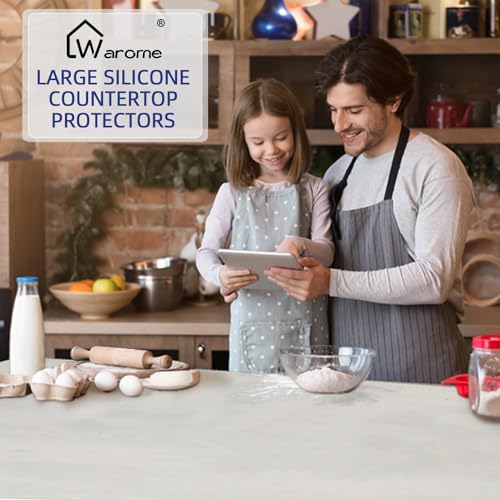 Silicone Mat 78.7”x 23.6” Heat Resistant Mats for Countertop