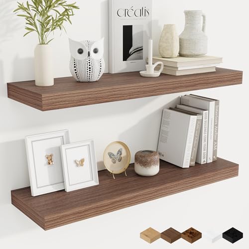 9.3Inch Deep Floating Shelves for Wall (2 Count)