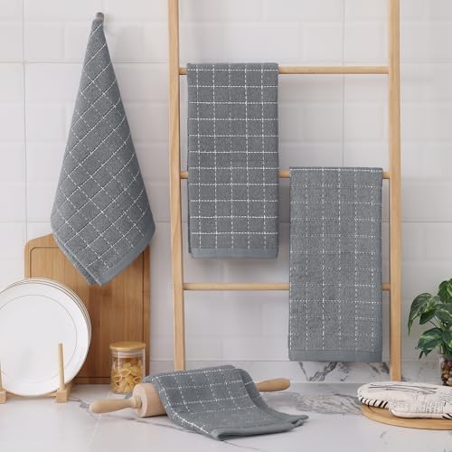 100% Cotton Terry Kitchen Towels (8 Count)
