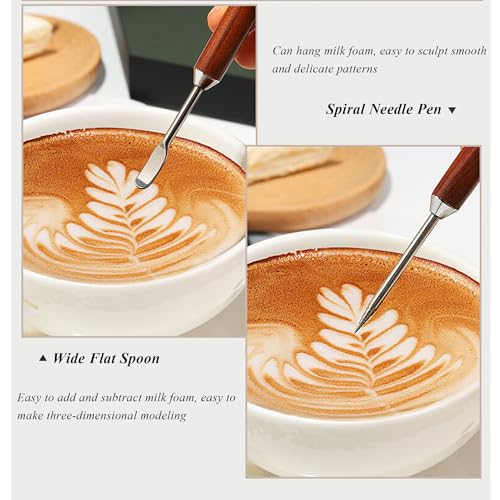 2 PCS Latte Art Pen Cinnamon Pen for Coffee (2 Count)