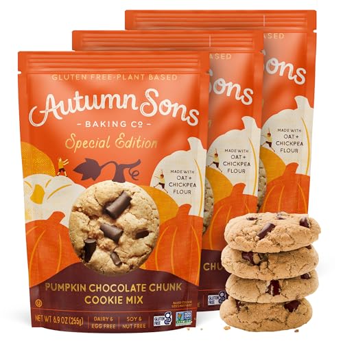 Autumn Sons Gluten Free Pumpkin Chocolate Cookie Mix (26.7 Ounce)
