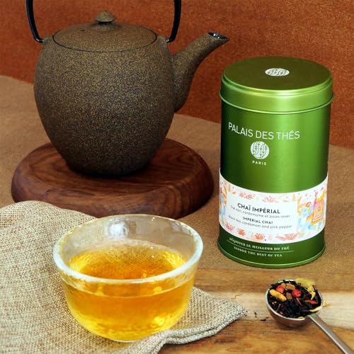 Chai Tea Organic Imperial Chai Blend with Cardamon & Pink Pepper (3.5 Ounce)