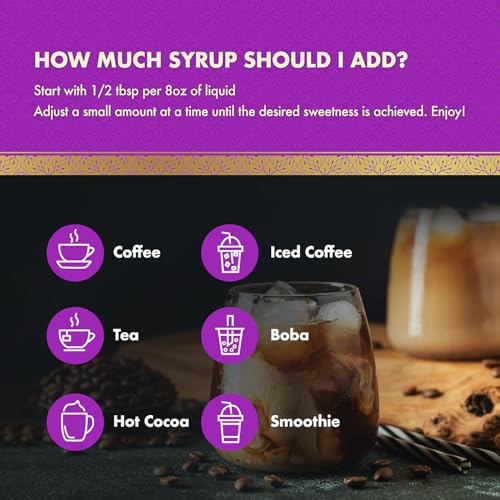 Sugar Free Lavender Coffee Syrup (25.4 Fl Oz)