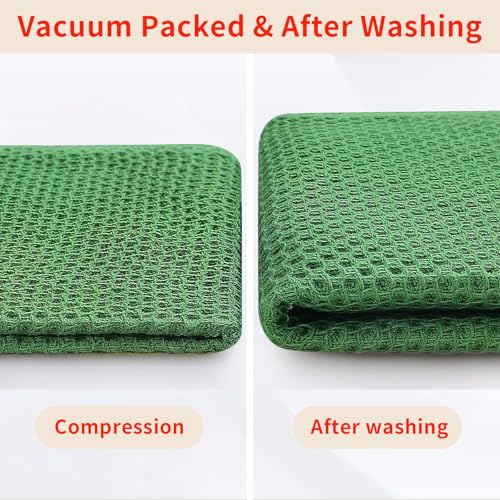 100% Cotton Oversized Waffle Weave Kitchen Towels 8 (8 Count)