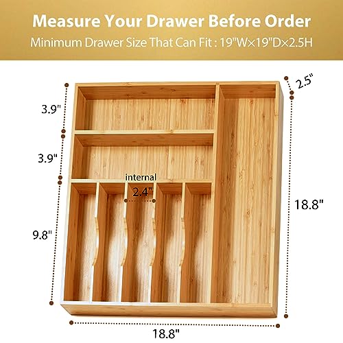 Large Kitchen Drawer Organizer