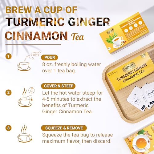 Turmeric Ginger Tea (80 Count)