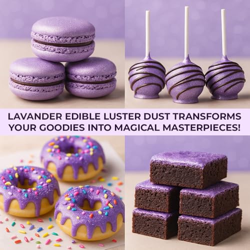 Purple Luster Dust Edible 20g