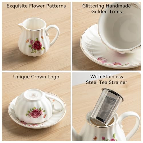 Porcelain Tea Sets British Royal Series