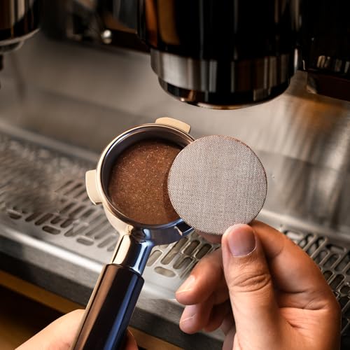 54 mm Bottomless Portafilter Compatible with Breville Barista BES870XL