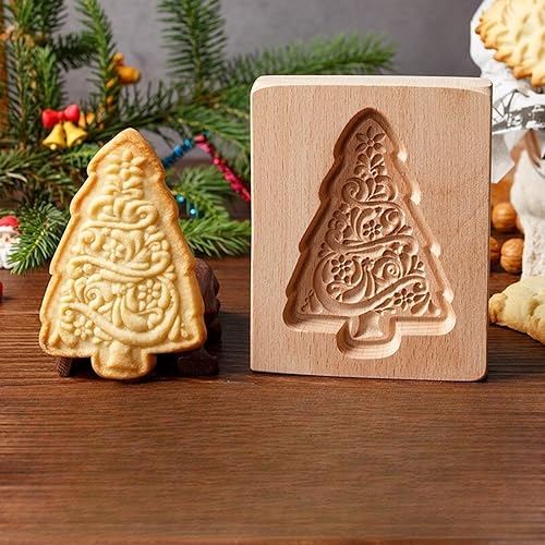 Wooden Springerle Cookie Molds for Baking