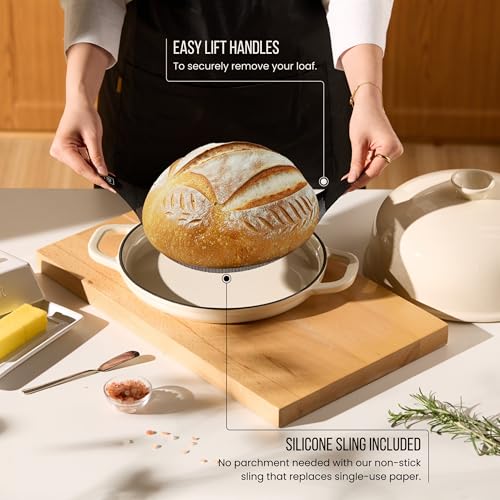 Bread Oven with Lid and Handles
