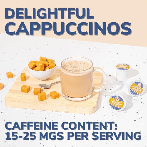 Sweet and Salty Caramel Flavored Cappuccino (12 Count)