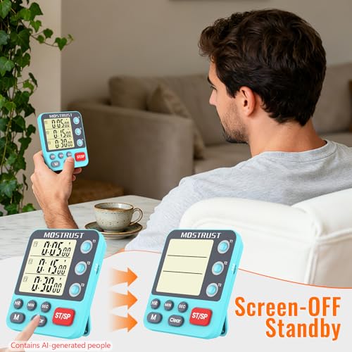 Digital Dual Kitchen Timer