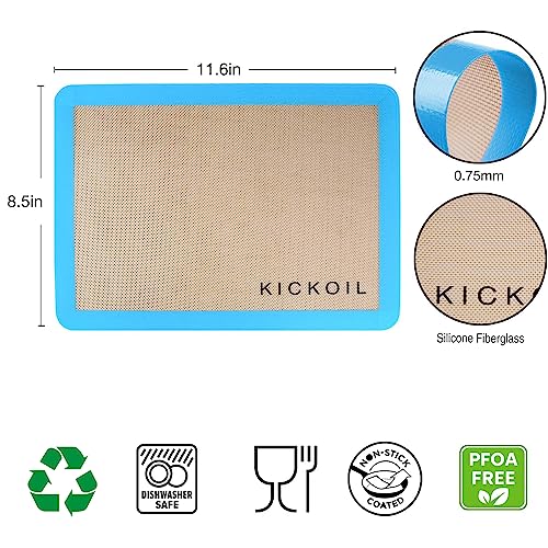 Silicone Baking Mats Set of 3
