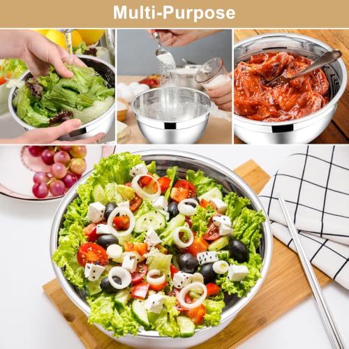 Mixing Bowls with Lids Set (3 Count)