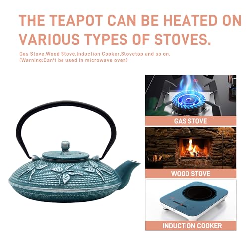 Cast Iron Teapot