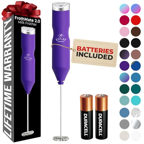 Powerful Frother Wand AA Batteries Included