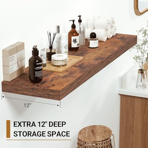 Deep Floating Shelves (2 Count)