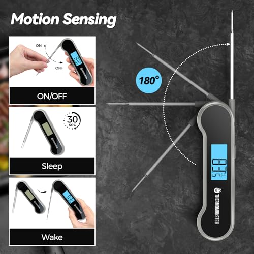 0.5 Sec Instant Read Meat Thermometer Digital for Cooking