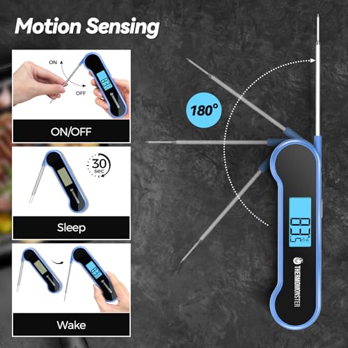 0.5 Sec Instant Read Meat Thermometer Digital for Cooking