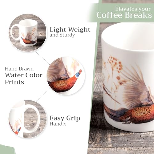 Coffee Mug with Handles Tea Cups