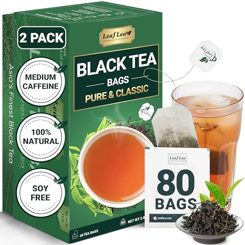 Premium Black Tea Bags (80 Count)