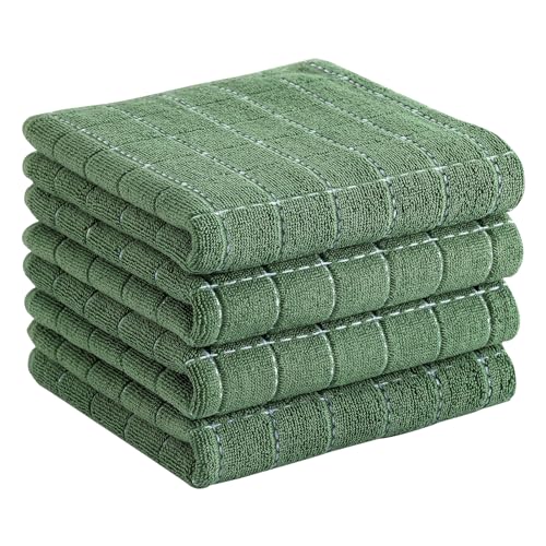 100% Cotton Terry Kitchen Towels (4 Count)