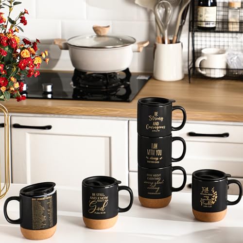 24 Set Christian Mugs Bulk Grandparents Day Gifts 15 oz (24 Count)
