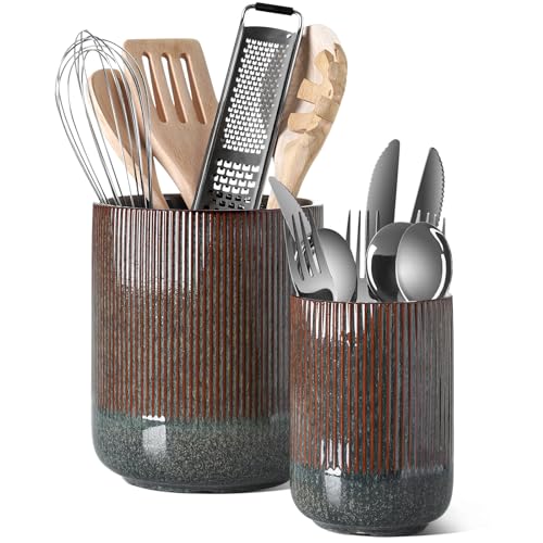 Utensil Holder for Kitchen Counter (2 Count)