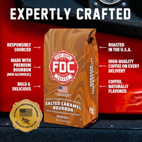 Salted Caramel Bourbon Whole Bean Coffee (12 Ounce)