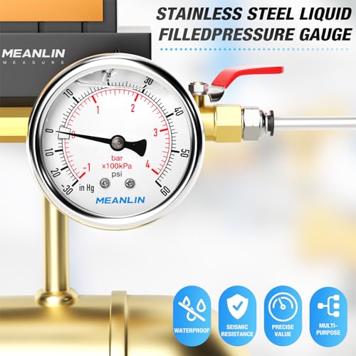 30inHG~60Psi Stainless Steel 1