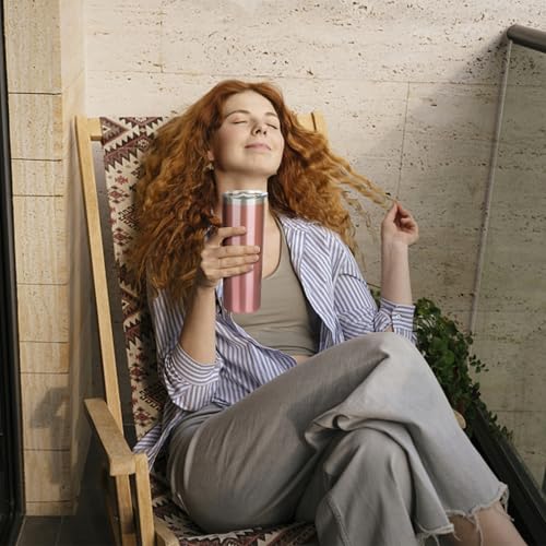 20 oz Skinny Tumbler with Lid and Straw (4 Count)