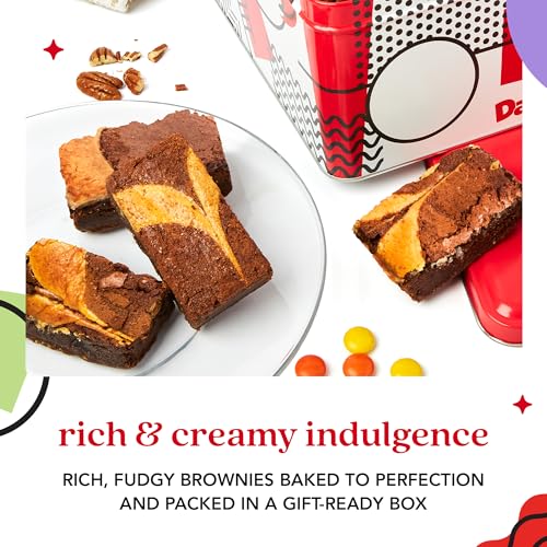 David’s Cookies Cheesecake Brownies Gift Box (16 Ounce)