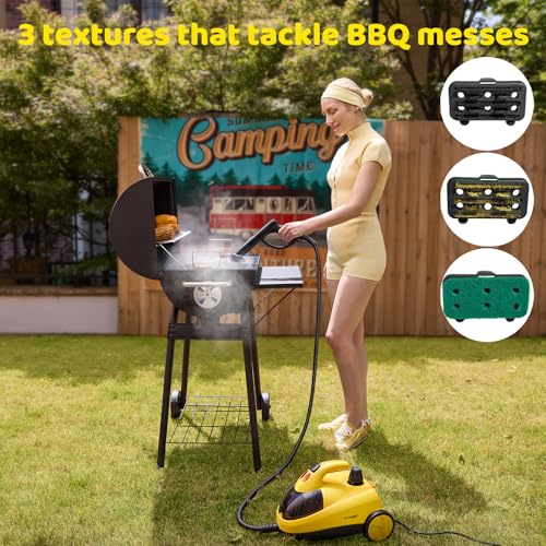 34-in-1 Steam Cleaner mop for Home & Car, 2L Water Tank, 4.3ft Hose, Deep Steam Cleaning for Floors, Tiles, Grout, Windows, Kitchen, Living Room – Multi-Surface Steamer