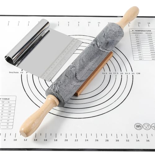 African Natural Marble Rolling Pin