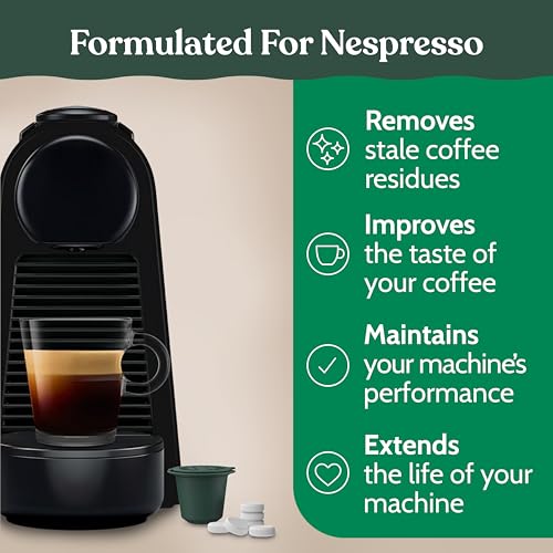 Cleaning Pods Compatible with Nespresso (12 Count)