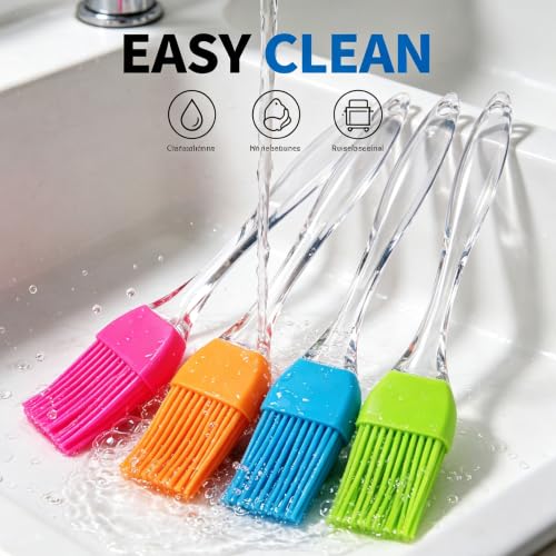 Pastry Brush 4 Packs Basting Brush for Cooking